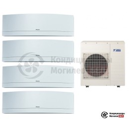 Мульти сплит-система Daikin 4MXS80E/FTXG35LW/FTXG35LW/FTXG35LW/FTXG35LW