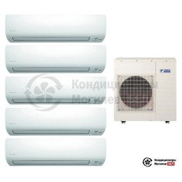Мульти сплит-система Daikin 5MXS90E/CTXS15K/CTXS15K/CTXS15K/CTXS35K/CTXS35K