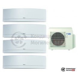 Мульти сплит-система Daikin 4MXS68F/FTXG20LW/FTXG20LW/FTXG35LW/FTXG50LW