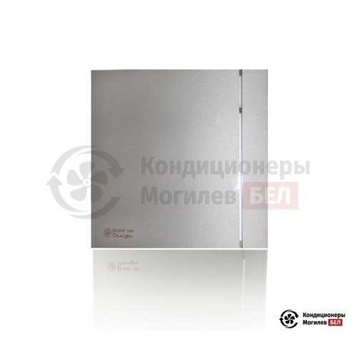  Вентилятор для ванной Soler & Palau SILENT 100 CRZ DESIGN  SILVER 3с в Могилеве