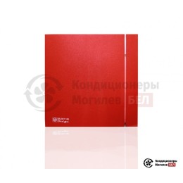 Вентилятор для ванной Soler & Palau SILENT 100 CRZ DESIGN 4C RED