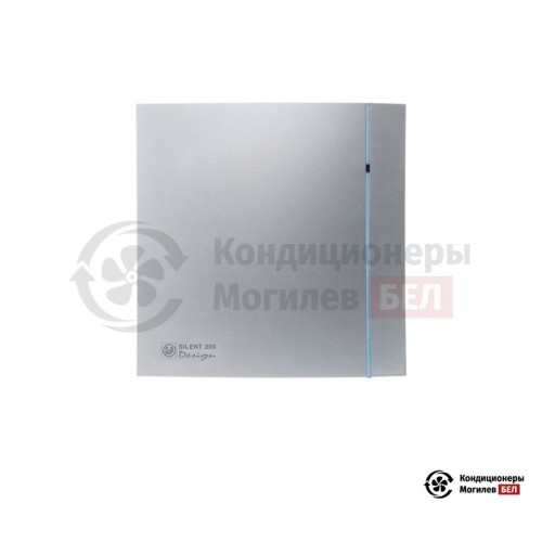  Вентилятор для ванной Soler & Palau SILENT 200 CZ DESIGN 3C SILVER в Могилеве