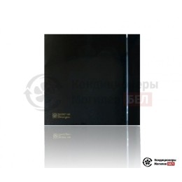 Вентилятор для ванной Soler & Palau SILENT 100 CRZ DESIGN 4C BLACK