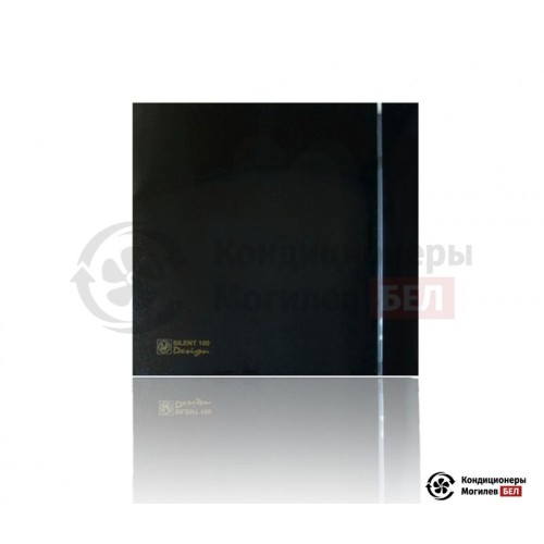 Вентилятор для ванной Soler & Palau SILENT 100 CRZ DESIGN 4C BLACK в Могилеве